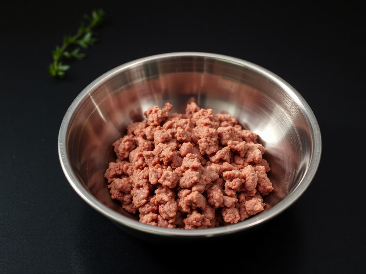 Freshly ground qeema